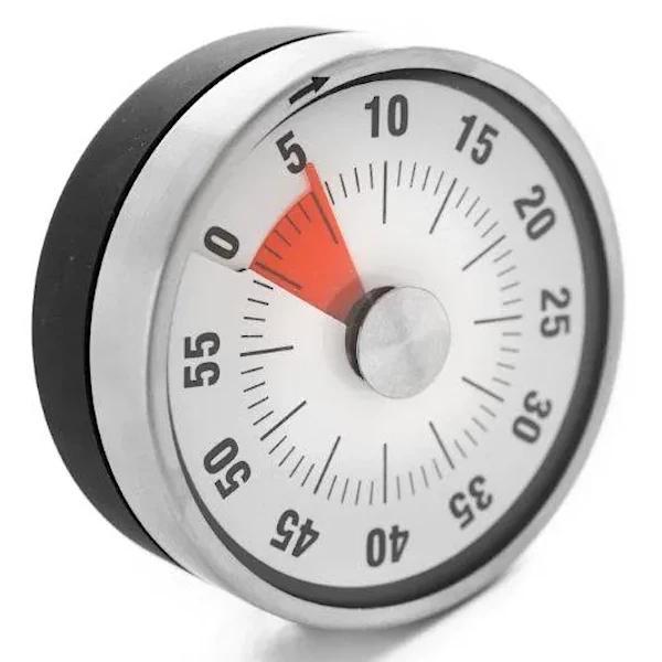 Kookwekker | Analoog |  60 min. | Ø80x30(h)mm HENDI, Articles professionnels, Horeca | Équipement de cuisine, Envoi