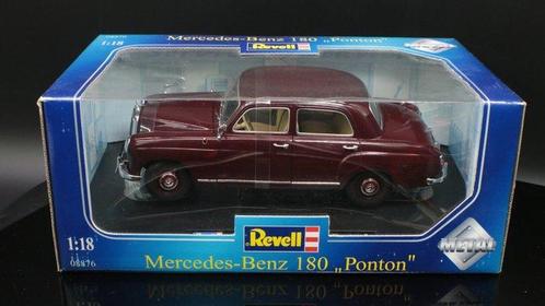 Revell - 1:18 - Mercedes-Benz 180 Ponton, Hobby & Loisirs créatifs, Voitures miniatures | 1:5 à 1:12