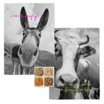 Set van 2 theedoeken Farm | Blanc, Huis en Inrichting, Verzenden, Nieuw