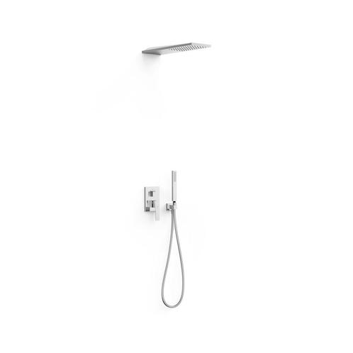 Regendoucheset Inbouw Tres Slim Exclusive Met Wanddouche en, Doe-het-zelf en Bouw, Sanitair, Kraan, Nieuw, Chroom, Ophalen of Verzenden