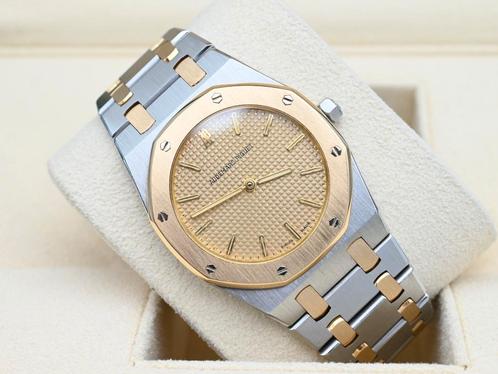 Audemars Piguet Royal Oak 56303SA Year 1994 (Box), Handtassen en Accessoires, Horloges | Heren, Goud, Zo goed als nieuw, Goud