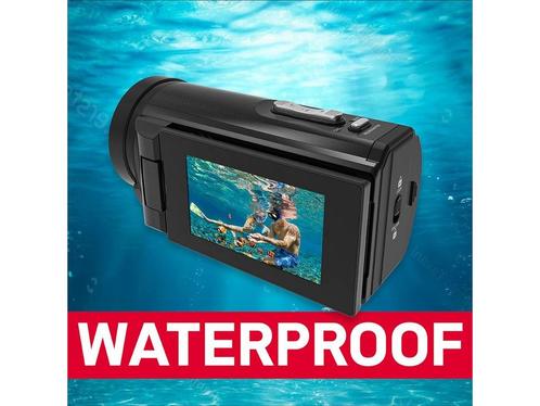 Agfa Photo Realimove CC4000W - Caméscope Étanche 4K - Zoom, Huis en Inrichting, Woonaccessoires | Overige, Zo goed als nieuw, Verzenden