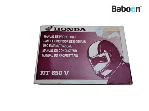 Livret dinstructions Honda NT 650 V Deauville 1998-2001, Motos, Pièces | Honda, Envoi