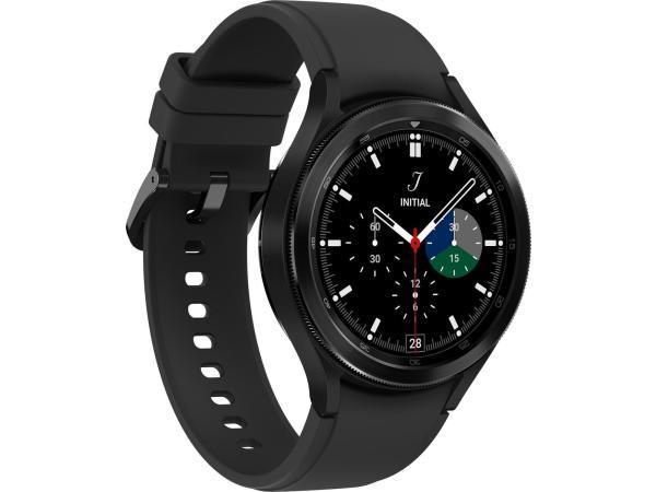 Veiling - Samsung Galaxy Watch4 Classic Zwart (Zwart), Handtassen en Accessoires, Smartwatches
