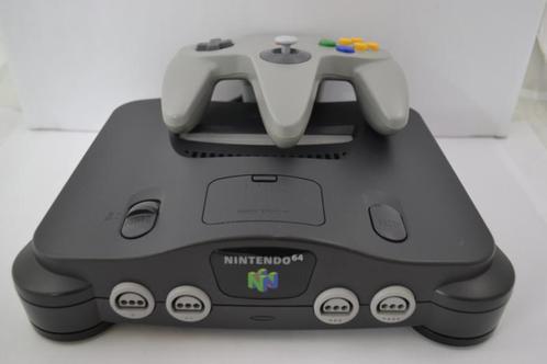 Nintendo 64 Console (Charcoal Grey), Games en Spelcomputers, Spelcomputers | Nintendo 64