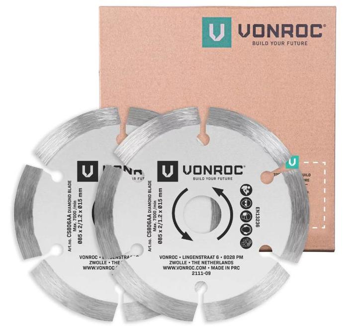 2dekans | VONROC Diamant zaagbladen voor mini cirkel- en, Doe-het-zelf en Bouw, Gereedschap | Zaagmachines, Ophalen of Verzenden