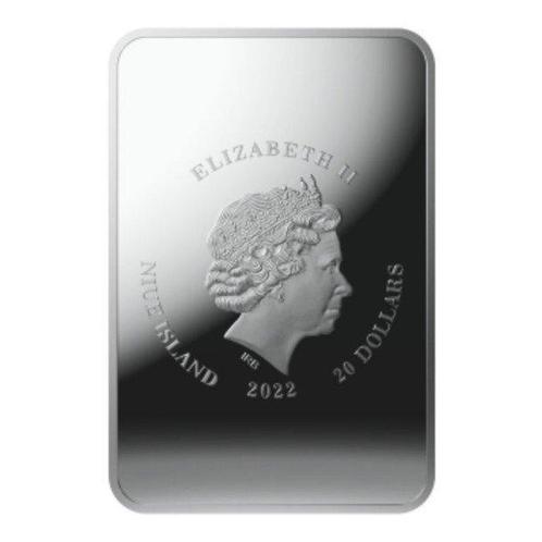 Niue. 2022 250 grams $20 NZD Niue StoneX Silver Coin-Bar, Postzegels en Munten, Edelmetalen en Baren