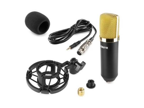 Veiling - Vonyx CM400B condensator studio microfoon incl. sh, Musique & Instruments, Microphones