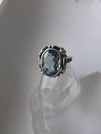 Zilver, Spinel - Ring - Art Deco