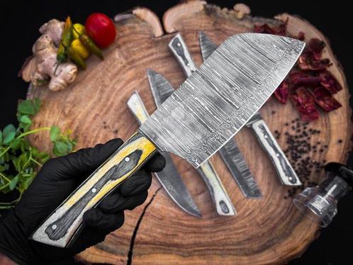 Smith - Keukenmes - Kitchen knife set - Rozenhout & Exotisch, Antiek en Kunst, Antiek | Keukengerei
