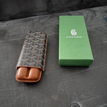 Goyard - Sans Prix de Réserve - Étui à cigares - Cuir caviar