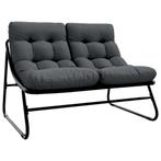 Tuinset 110cm Zwart | Retour Deal | Topkwaliteit!, 2 zitplaatsen, Overige materialen, Verzenden, Nieuw