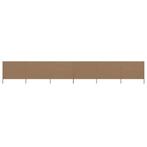 Taupe Windscherm 8m | Perfect voor Terras | Retour Deal, Tuin en Terras, Verzenden, 100 tot 150 cm, Nieuw, 200 cm of meer