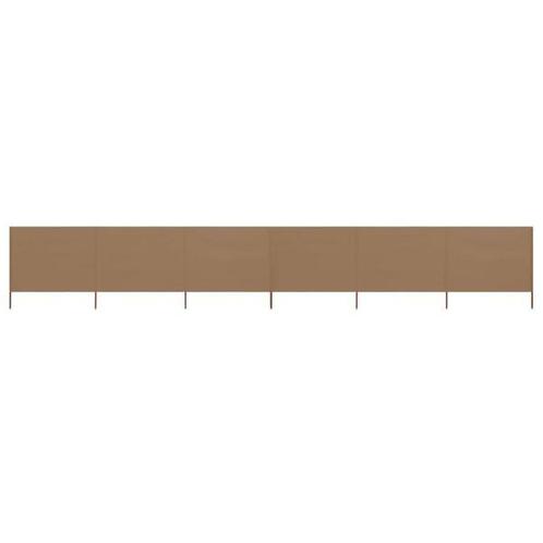 Taupe Windscherm 8m | Perfect voor Terras | Retour Deal, Tuin en Terras, Tuinschermen, Nieuw, Hout, 100 tot 150 cm, 200 cm of meer