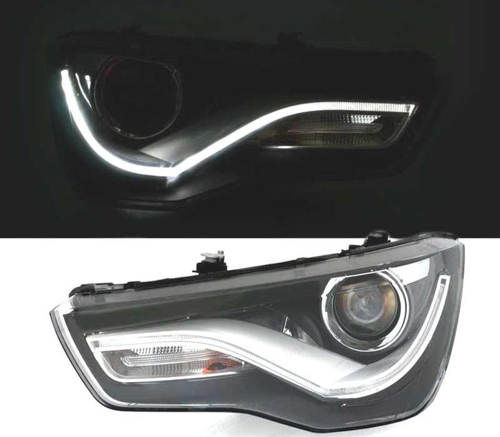 PHARES XÉNON AUDI A1 10-14 DRL NOIR, Autos : Pièces & Accessoires, Éclairage, Envoi
