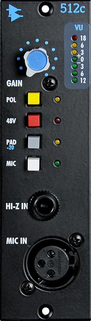 API 512 c Discrete Mic / Line Pre, TV, Hi-fi & Vidéo, Appareils professionnels, Enlèvement ou Envoi