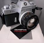Olympus FTL + F.1.4/ 50mm Zuiko auto S Single lens reflex, Audio, Tv en Foto, Nieuw