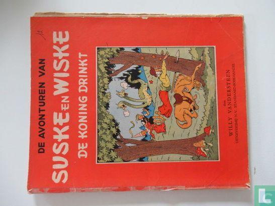 Suske en Wiske - De koning drinkt  - 1952, Livres, BD, Envoi