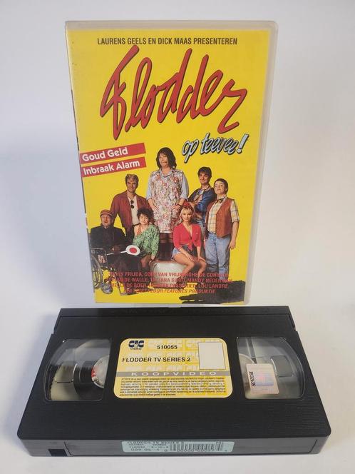 Flodder op Teevee Deel 2 VHS, Cd's en Dvd's, VHS | Film, Zo goed als nieuw, Ophalen of Verzenden