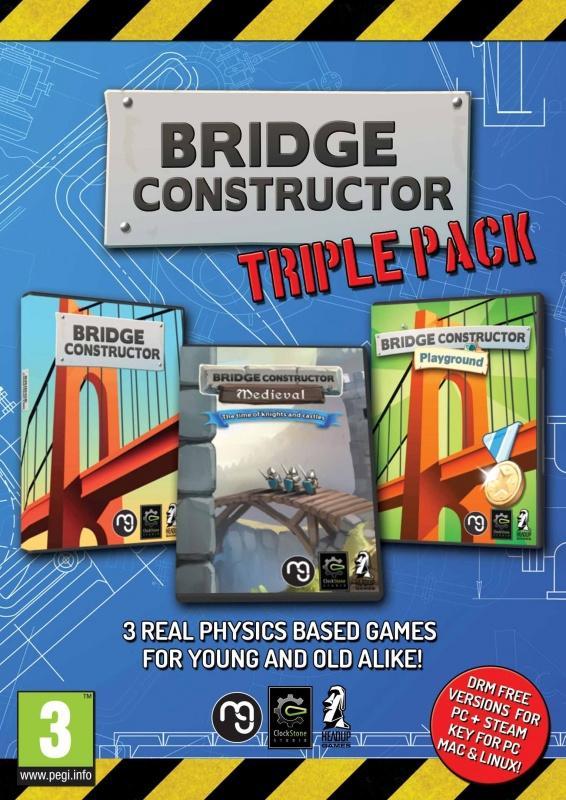 Bridge Constructor Triple Pack (PC nieuw), Consoles de jeu & Jeux vidéo, Jeux | PC, Enlèvement ou Envoi