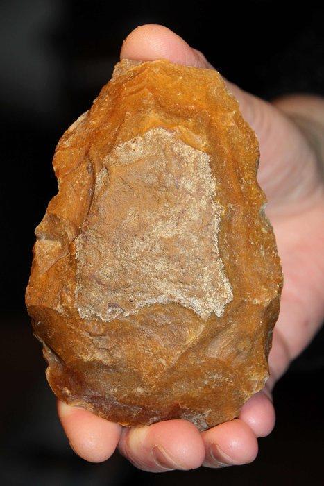 Paléolithique Silex Bifaces - 120 mm (Sans Prix de Réserve), Antiek en Kunst, Antiek | Overige Antiek