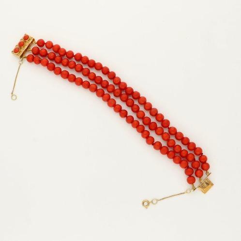 Zonder Minimumprijs - Armband - 14 karaat Geel goud -, Handtassen en Accessoires, Armbanden