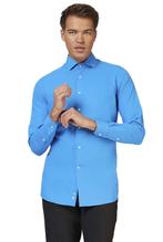 Blauw Overhemd Heren OppoSuits, Kleding | Heren, Carnavalskleding en Feestkleding, Nieuw, Verzenden