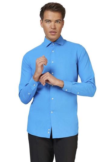 Blauw Overhemd Heren OppoSuits, Verzenden