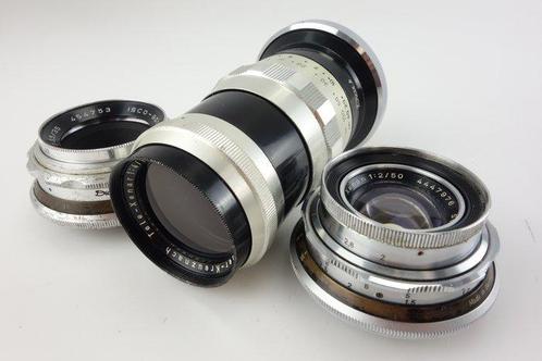 Voss Diax b / 3x Objektive LOT Isco Westron / Schneider, Audio, Tv en Foto, Fotocamera's Analoog