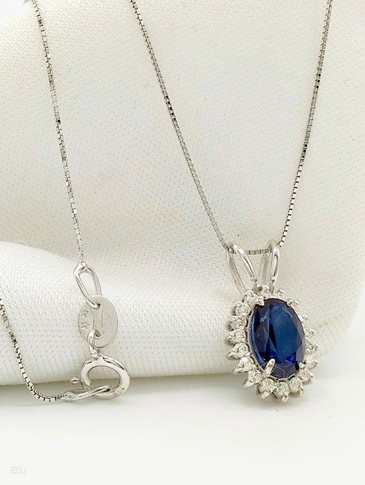 Zonder minimumprijs - Halsketting - 18 karaat Witgoud, Bijoux, Sacs & Beauté, Colliers