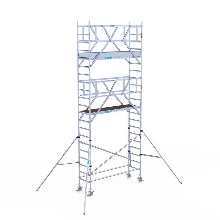 Rolsteiger Professional 75x250 7,2m werkhoogte vrijstaand, Doe-het-zelf en Bouw, Steigers, Rolsteiger of Kamersteiger, Nieuw, 5 meter of hoger