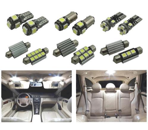 Kit 14 Ampoules Led Intérieur Pour Mercedes Classe C W203 C2, Auto-onderdelen, Verlichting, Verzenden