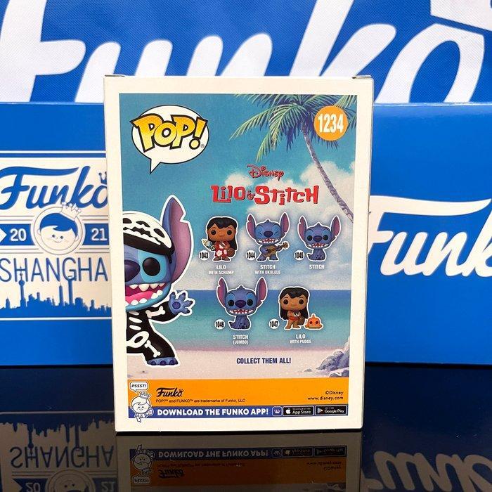 Funko - Funko Pop Disney Lilo & Stitch Skeleton Stitch Glow, Antiek en Kunst, Antiek | Speelgoed