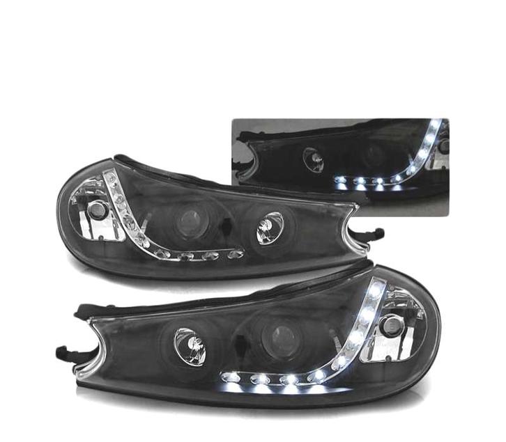 PHARES LED POUR FORD MONDEO 96-00 NOIR, Autos : Pièces & Accessoires, Éclairage, Envoi