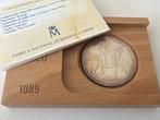 Espagne. 5 ECU 1989 Charles Quint - 33,62g (.925) mit CoA