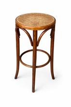 stile thonet - Kruk - Hout, paglia di Vienna - Barstoel