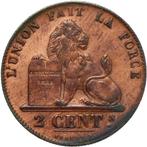België. Leopold I (1831-1865). 2 Centimes 1852 - SCARCE DATE, Postzegels en Munten