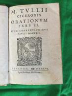 Cicerone - Orationes Ciceronis - 1586