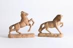 Pair of Equine Horse Statues by Sculptor Kubota Yoshimichi