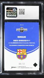 DAKA FC Barcelona Holocene Ronaldo /15 Autograph - CGC 9
