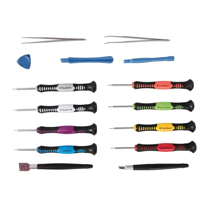 SILVERLINE Precisie set telefoonreparatie, Doe-het-zelf en Bouw, Gereedschap | Handgereedschap, Nieuw, Ophalen of Verzenden