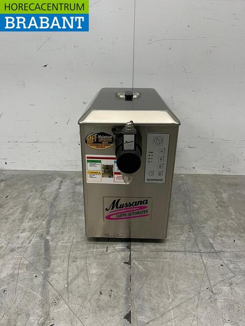 RVS Mussana Boy 4 liter slagroommachine 230V Horeca, Zakelijke goederen, Horeca | Keukenapparatuur, Ophalen of Verzenden