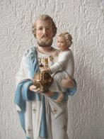 Gräfenthal - Beeld, Jozef met Kind - 43 cm - Biscuit