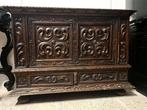 Armoire - Bois - Cabinet en bois sculpté, Antiek en Kunst
