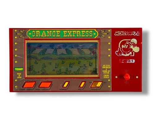 Tomy - Mickey Mouse Orange Express Game & Watch - Handheld, Games en Spelcomputers, Spelcomputers | Overige Accessoires