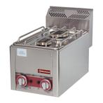 Gasfornuis 2 branders, -Top- - D-GS6/2FT-N<br /><br />, Zakelijke goederen, Verzenden, Nieuw in verpakking, Fornuis, Frituur en Grillen