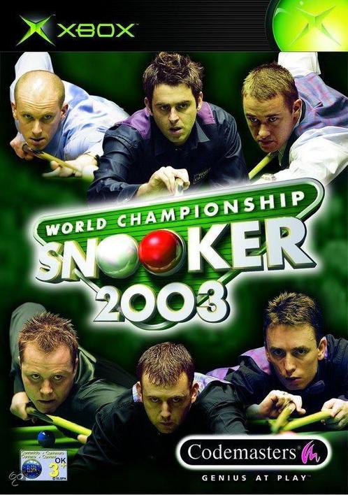 World Championship snooker 2003 (Xbox tweedehands game), Games en Spelcomputers, Games | Xbox Original, Ophalen of Verzenden