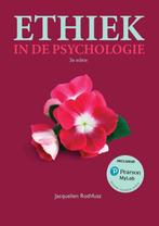 Ethiek in de psychologie, 3e editie met MyLab NL, Gelezen, Jacquelien Rothfusz, Verzenden