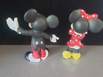 Beeldje - Mickey en Minnie (2) - Porselein