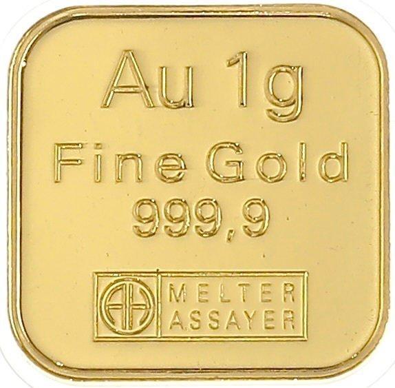 1 gram - Goud .999 - Argor-Heraeus, Switzerland - Verzegeld, Postzegels en Munten, Edelmetalen en Baren